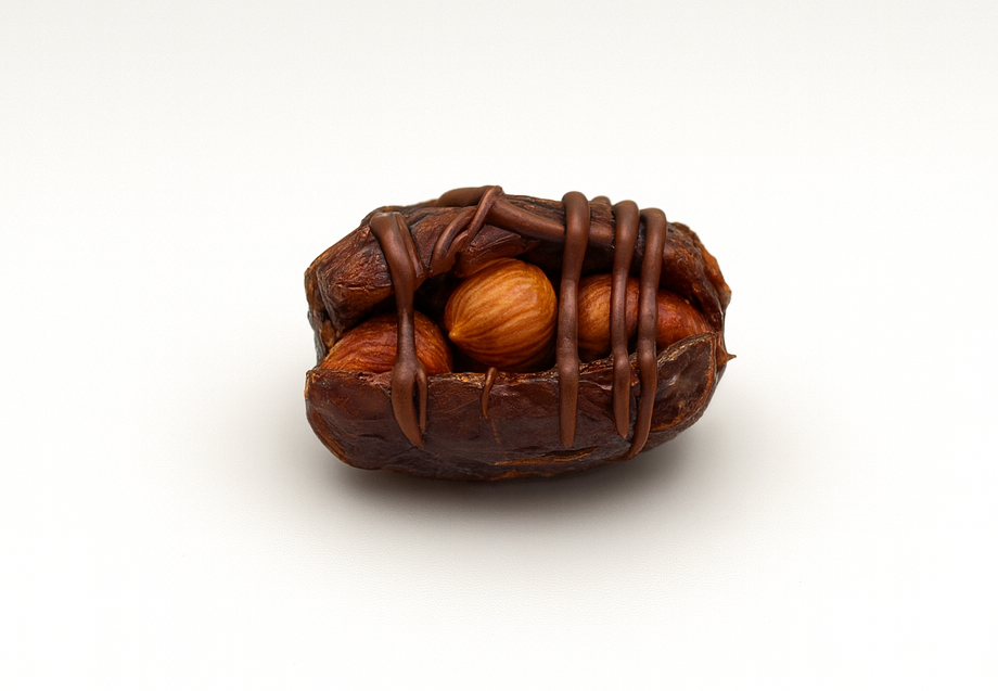 Majdool dates stuffed Drizzled with Chocolate